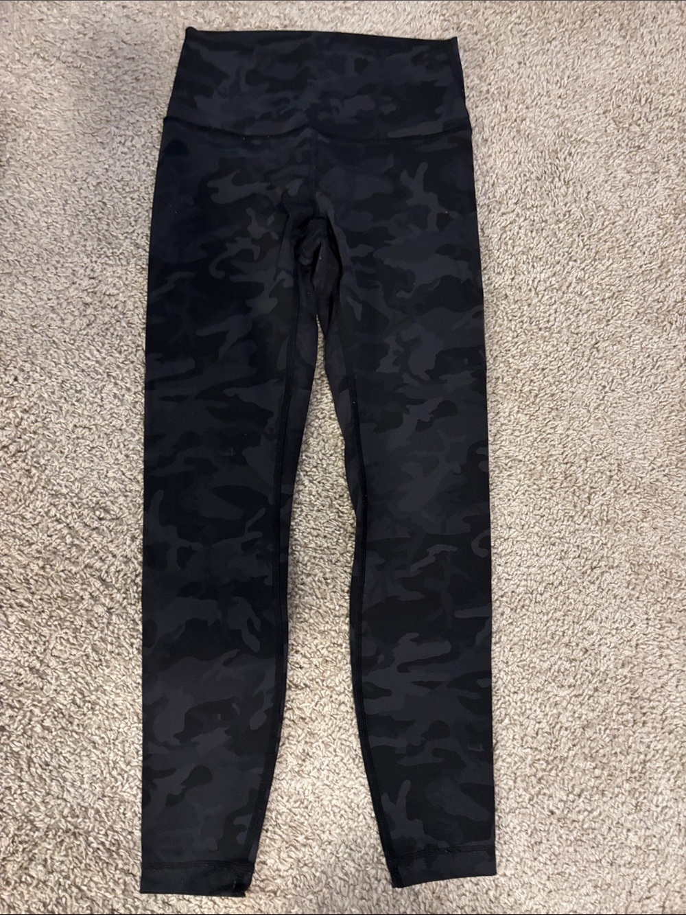 lululemon athletica Black Camouflage Leggings